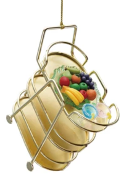 Metal Bar Cart Ornament - Select Style