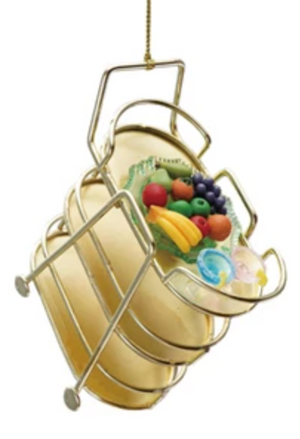 Metal Bar Cart Ornament - Select Style