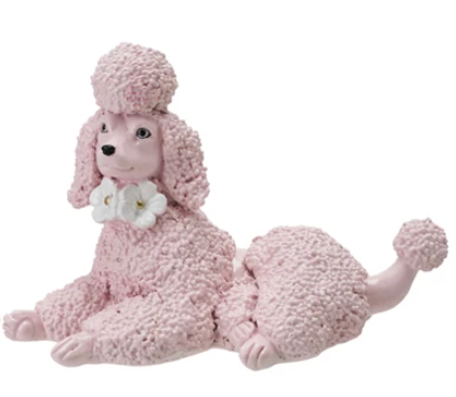 Poodle with Flower - Select Style