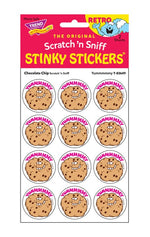 Yummmmmy, Chocolate Chip scent Retro Scratch 'n Sniff Stinky Stickers