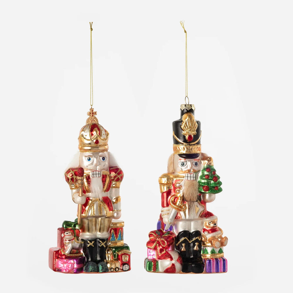 Nutcracker with Gifts Ornament
