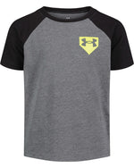 Pitch Gray UA Going Places Boys Short Sleeve T-Shirt - Select Size