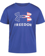 Royal UA Freedom Core Boys Short Sleeve T-Shirt - Select Size