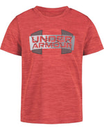 Red Scarlet UA Gradient Wordmark Short Sleeve T-Shirt - Select Size