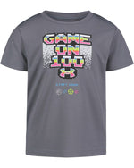 Game On 100 Boys Short Sleeve Gravel T-Shirt - Select Size