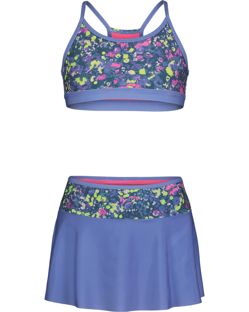 Baja Blue Mixing UA Girls Swim Skirt Set - Select Size