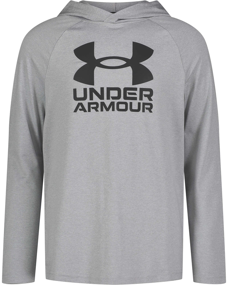 Mod Gray UA Long Sleeve Hooded UPF Shirt - Select Size