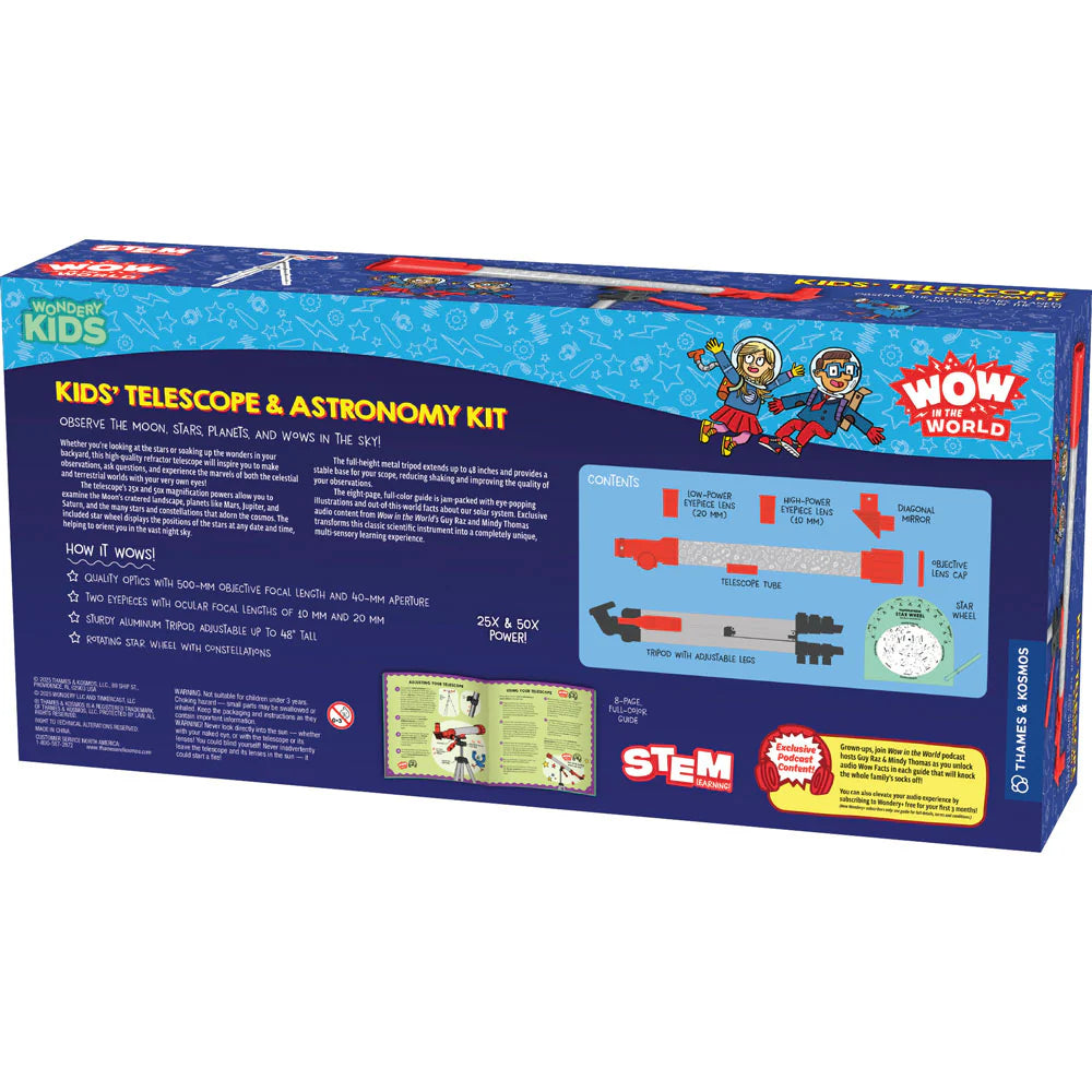 Wow in the World: Kids’ Telescope & Astronomy Kit