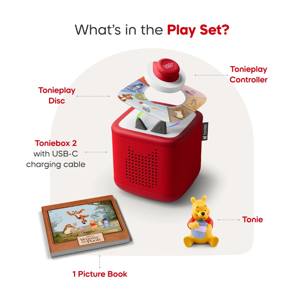 Disney Winnie the Pooh Toniebox 2 Play Set