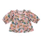 Watercolor Floral Top - Select Size