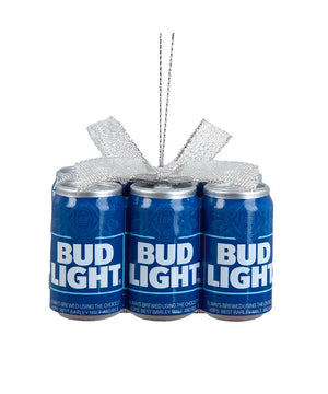 Budweiser® Bud Light 6-Pack Cans Ornament