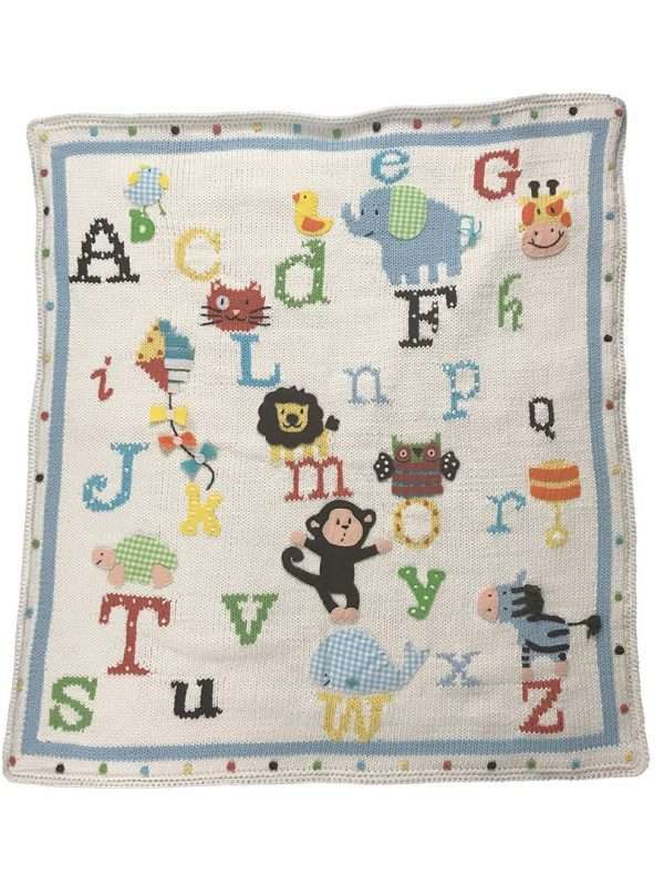 Alphabet Soup Blanket