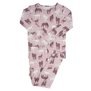 Wild Horses Big Kid Pajama - Select Size