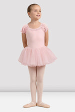 Mirella Miami Cap Sleeve Tutu Dress in Pink - Select Size