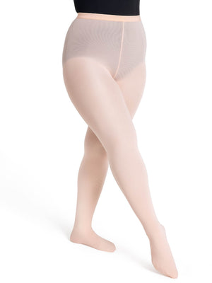 
            
                Load image into Gallery viewer, 9 Classic Pink Professional Mesh Transition Tights With Seams - Select Size
            
        