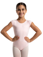 Studio Collection Short Sleeve Girl’s Leotard in Pink - Select Size
