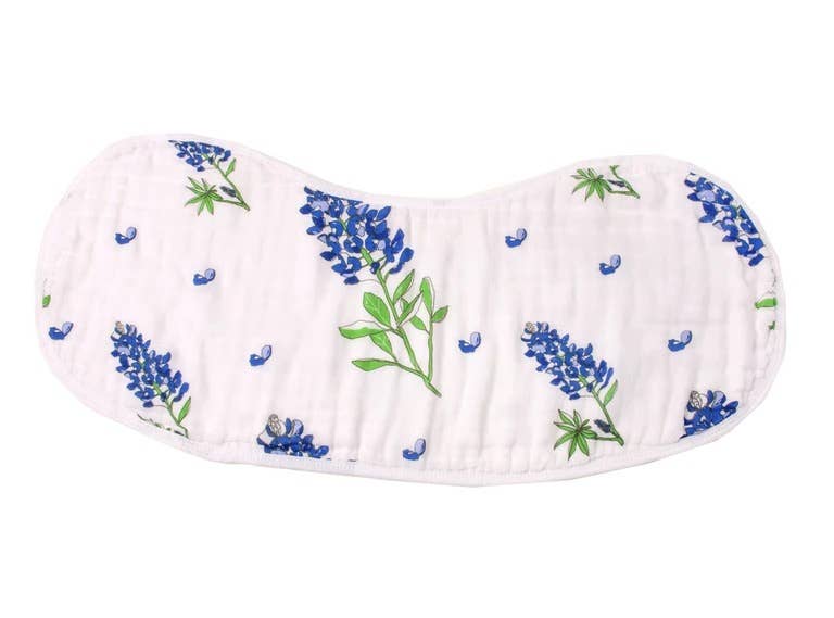 Bluebonnets Burp and Bib