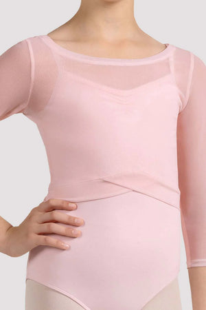 Mirella Miami 3/4 Sleeve Top in Pink - Select Size
