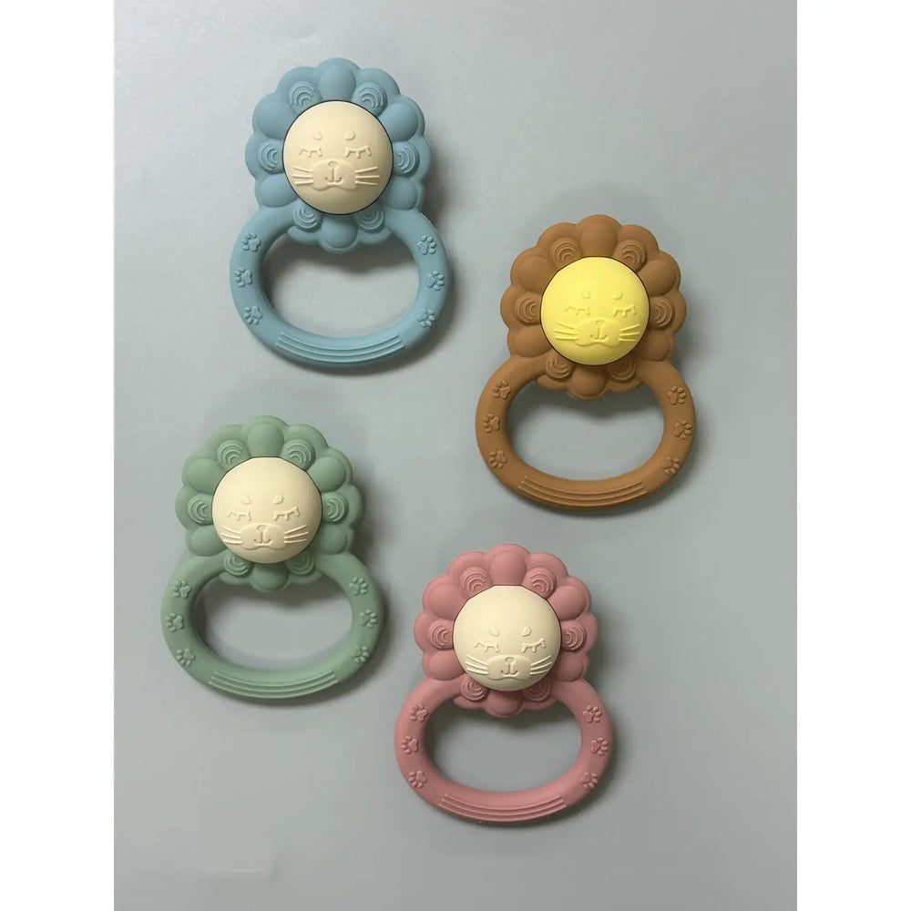 Silicone Lion Rattle