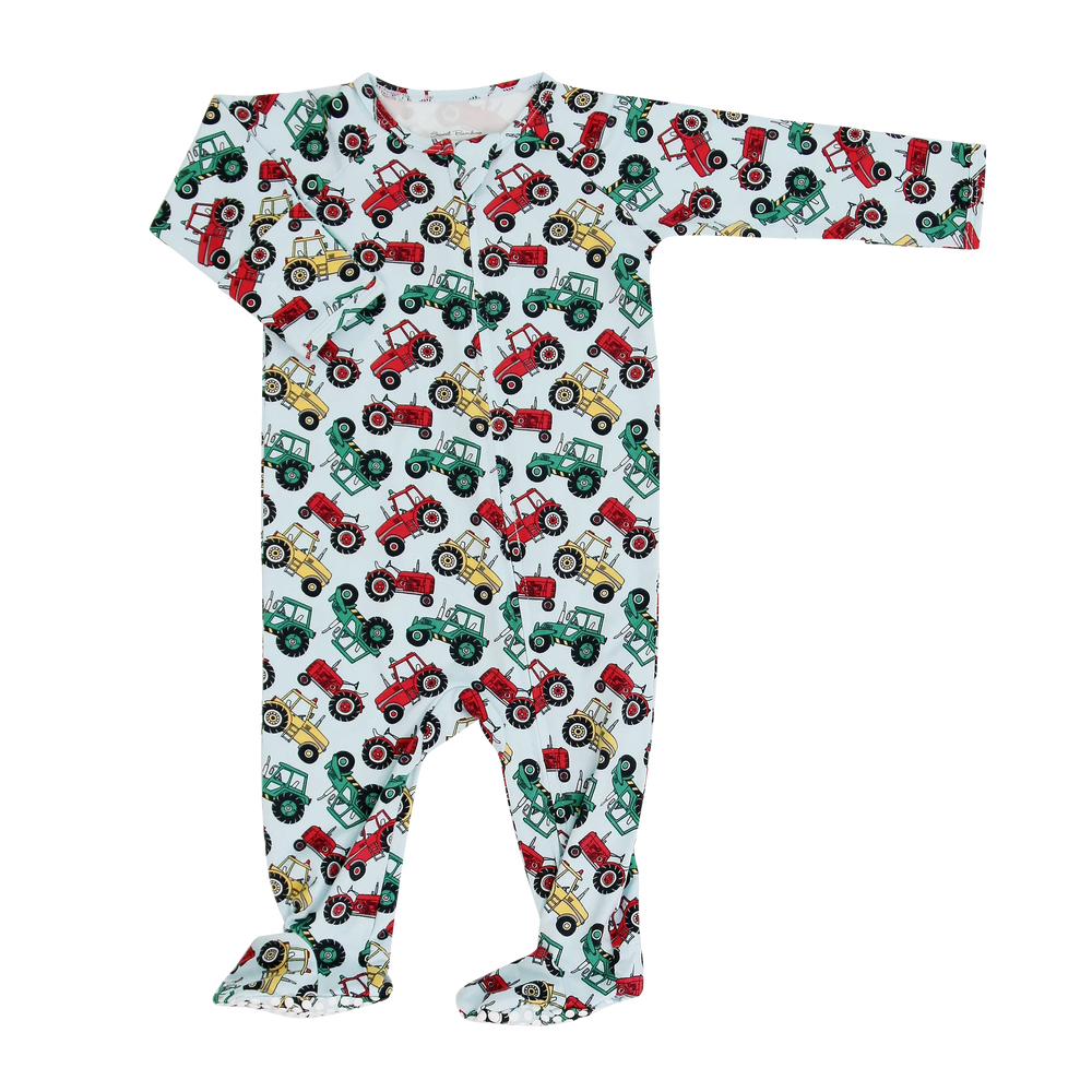 Down on the Farm Zipper Footie - Select Size