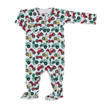 Down on the Farm Zipper Footie - Select Size