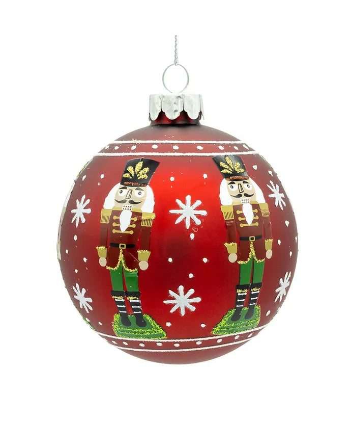 Houston Nutcracker Mkt '25 Orn.- 3" Glass Ball