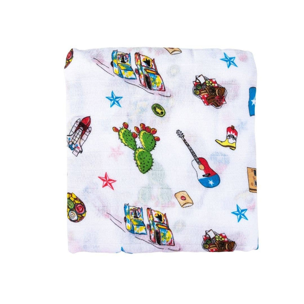 Texas Baby Swaddle Blanket