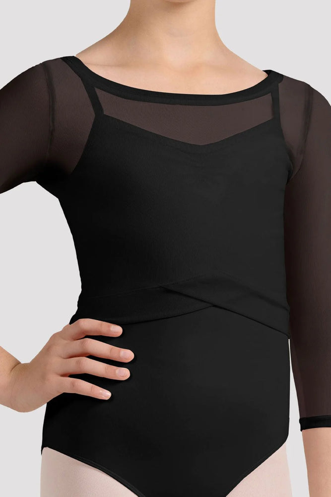 Mirella Miami 3/4 Sleeve Top in Black - Select Size