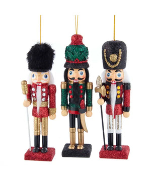 6" Hollywood Nutcrackers™ Traditional Nutcracker Ornaments