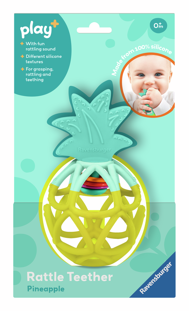 Rattle Teether: Pineapple
