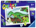 Roaming Dinosaur CreArt Paint By Numbers Kit