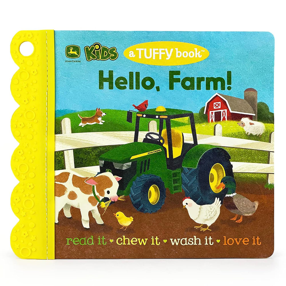 John Deere Kids Hello, Farm! Tuffy Book