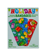 Christmas Bandages, 30-Piece