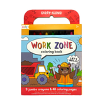 Carry Along Coloring Book Set - Work Zone