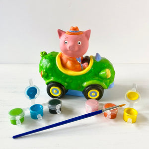 Richard Scarry's Busy Town Paint a Racer - Pickle Car