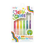 Jelly Gloss: Neon Multi-Surface Deco. Gel Pens (Set of 6)