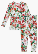 Beatrix - Long Sleeve Classic Pajama Set - Posh Peanut - Select Size