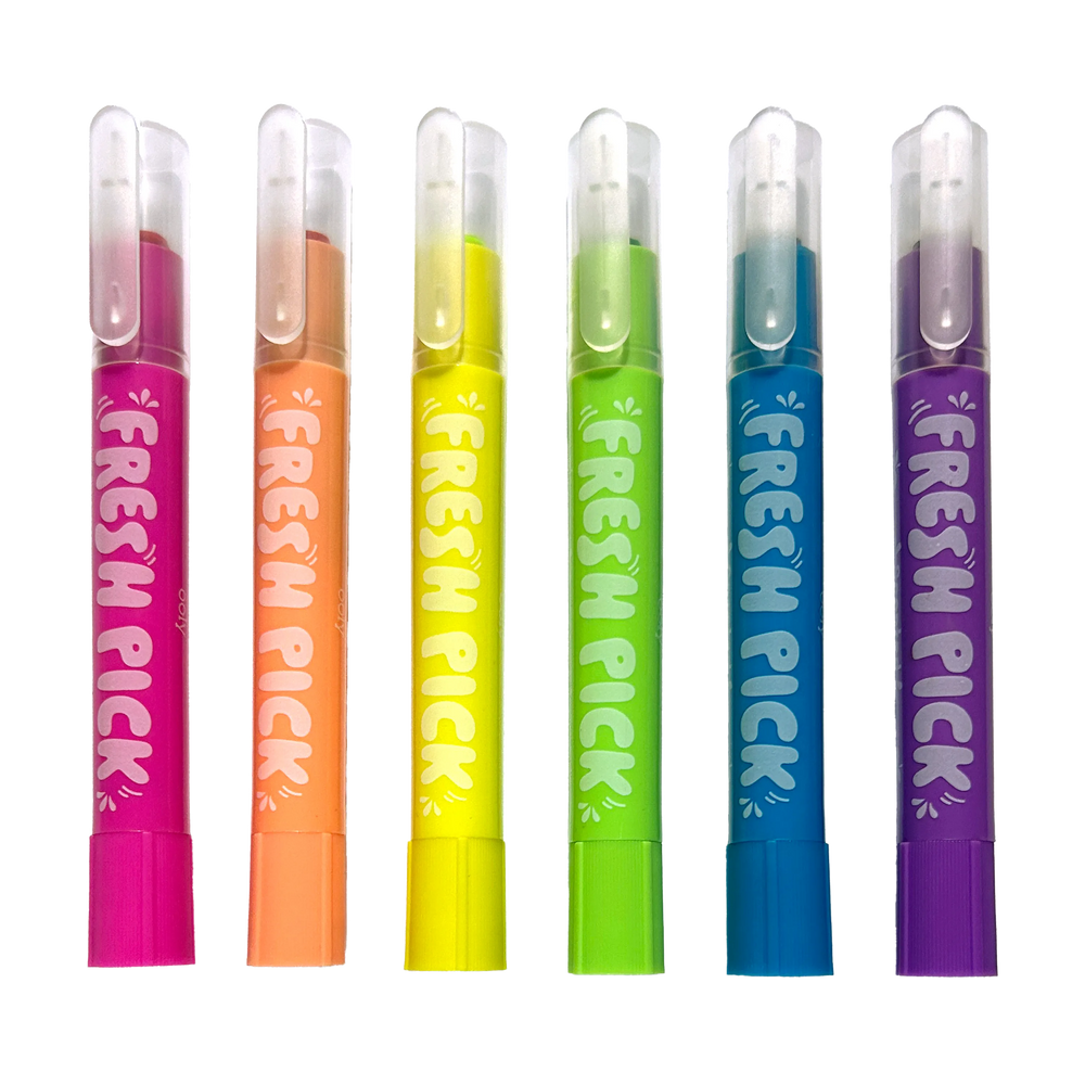 Fresh Pick: Apple Scented Gel Crayons (Set of 6)