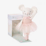 10" Mia The Mouse Ballerina Linen Boxed Toy