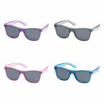 Crystal Color Frame Kid Sunglasses - Select Color