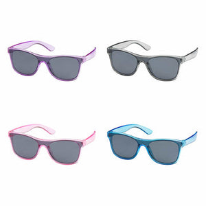 Crystal Color Frame Kid Sunglasses - Select Color