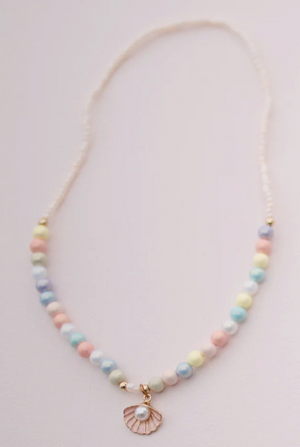 Boutique Pastel Shell Necklace