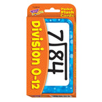 Division 0-12 Pocket Flash Cards