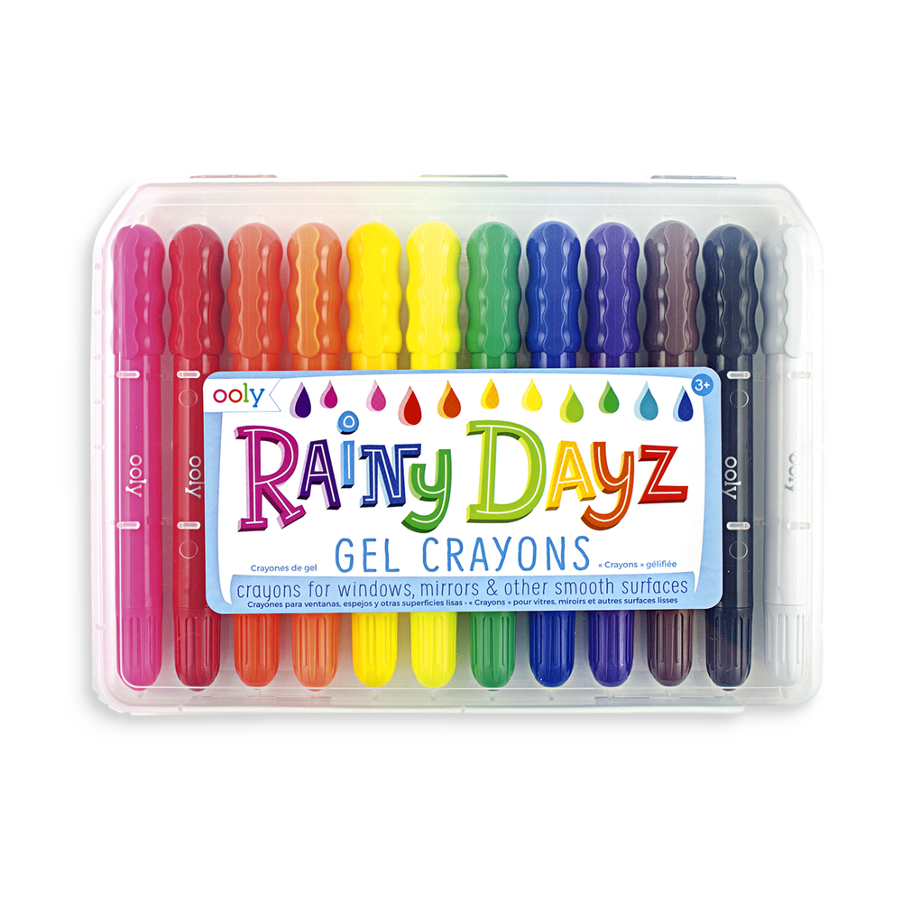 Rainy Dayz: Gel Crayons (Set of 12)