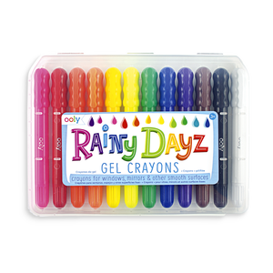 Rainy Dayz: Gel Crayons (Set of 12)