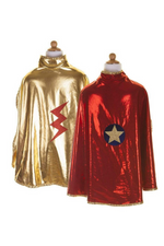 Red & Gold Reversible Wonder Cape