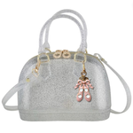 Girls' Cate Silver Sparkle Tiny Dancer Handbag