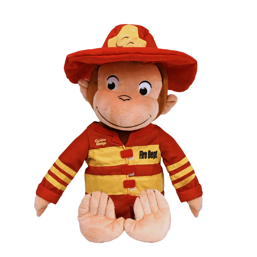 Curious George 15" Plush - Fireman