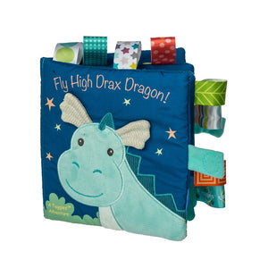 Taggies Drax Dragon Soft Book – 6×6″