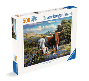 Loving Longhorns 500 Piece Puzzle